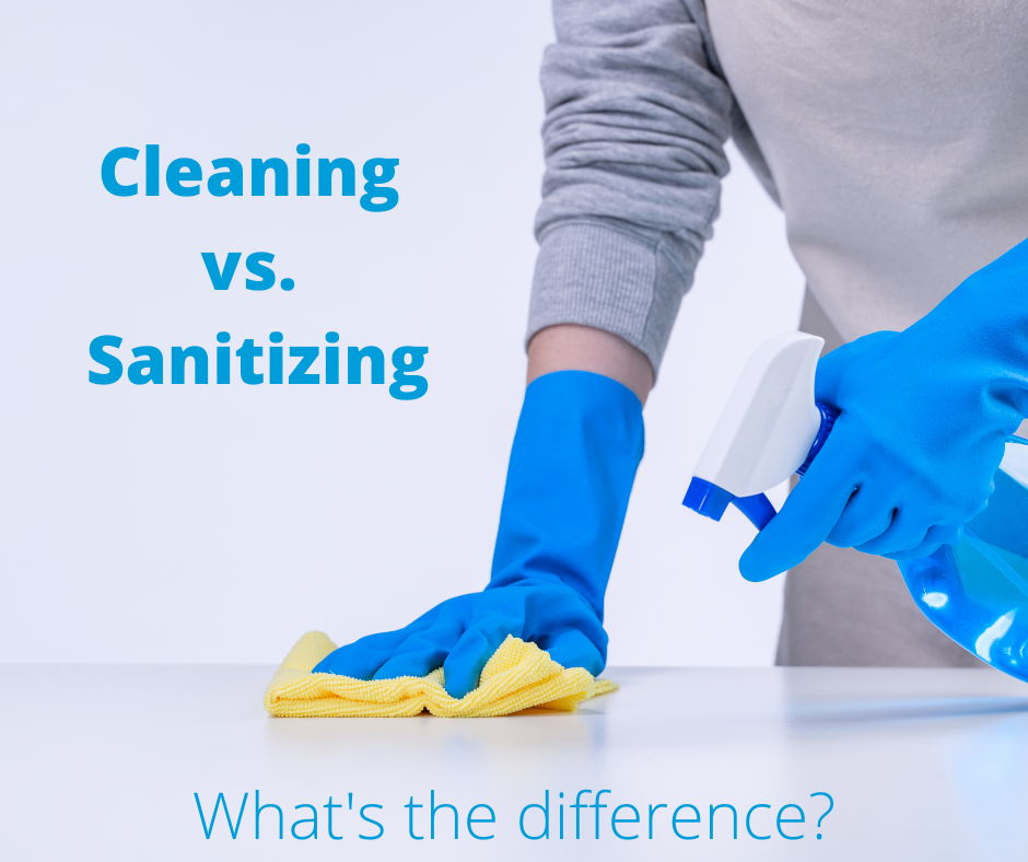 Cleaning Vs. Sanitizing: What's The Difference?